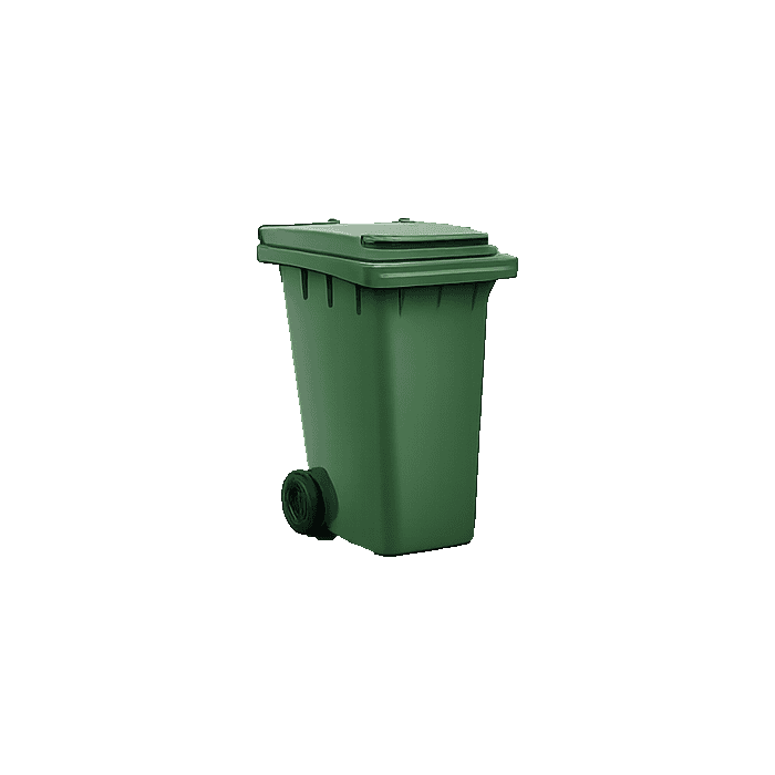 240 litre UK commercial wheelie bin