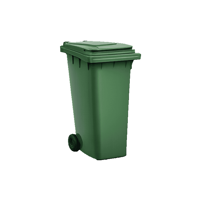 360 litre UK commercial wheelie bin