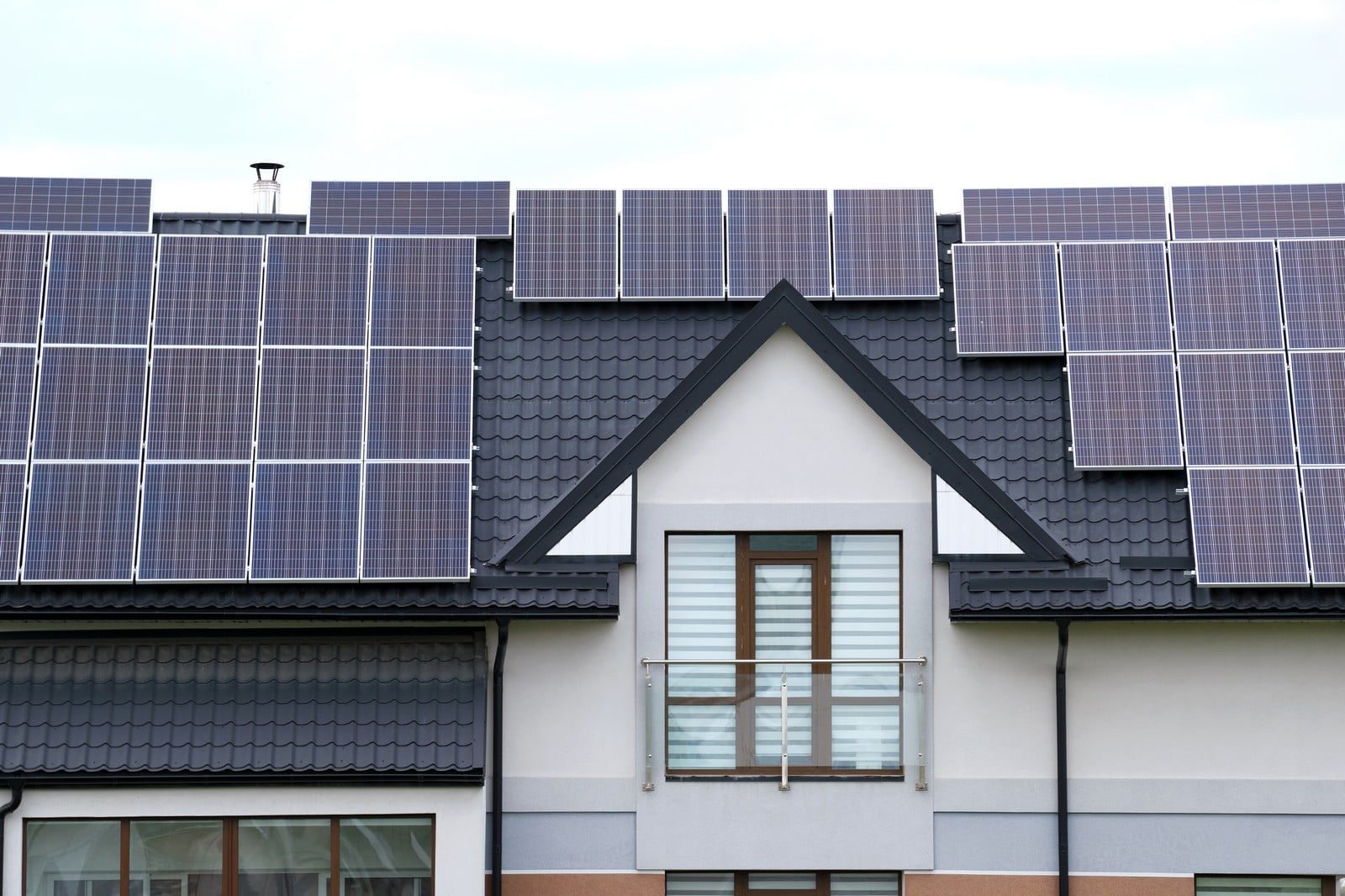 Residential House With Rooftop Covered With Solar 2023 11 27 05 34 27 Utc